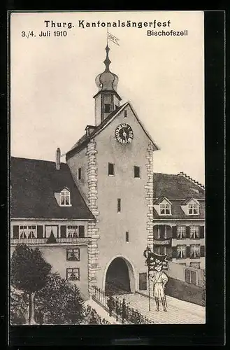 AK Bischofszell, Thurg. Kantonalsängerfest 1910