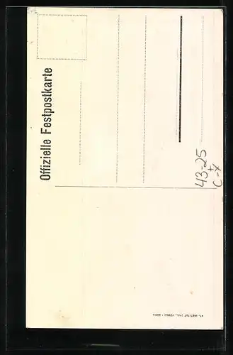 AK Bischofszell, Thurg. Kantonalsängerfest 1910