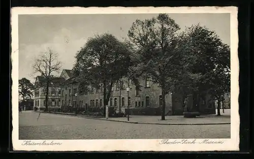 AK Kaiserslautern, Strasse am Theodor-Zink-Museum