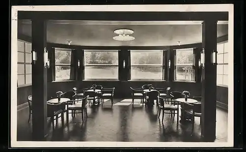 AK Schömberg bei Wildbad, Neue Heilanstalt, Gesellschaftsraum