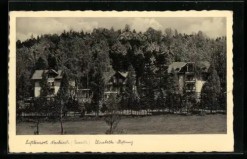 AK Neukirch i. Lausitz, Blick auf die Elisabeth-Stiftung