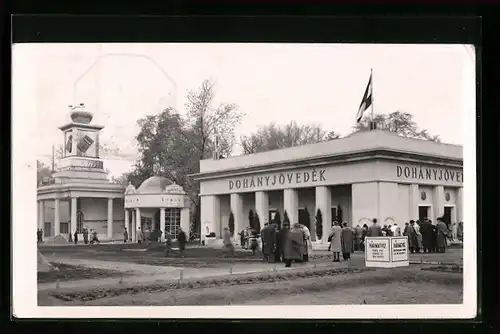 AK Budapest, Nemzetközi Vasar, Messe 1941, Dohanyjövedek