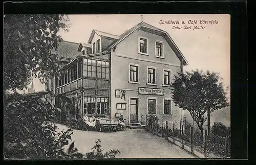 AK Bärenfels, Conditorei u. Café, Inh.: Carl Müller