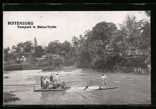 AK Buitenzorg, Veerpont te Batoe-Toelis