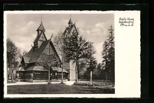 AK Brückenberg, Kirche Wang mit Anlage