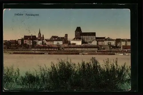 AK Thorn, Ortsansicht mit Flusspartie