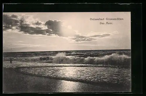 AK Grossmöllen /Ostsee, Das Meer