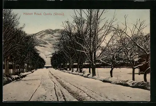 AK Quetta, Hibbert Road in Winter