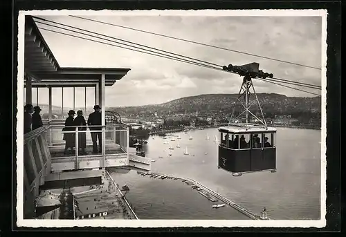 AK Zürich, Schweizerische Landesausstellung 1939, Schwebebahn