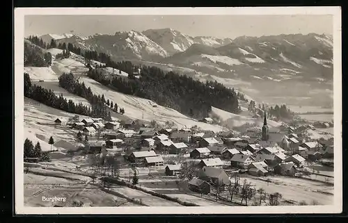 AK Burgberg /Bayer. Allgäu, Teilansicht mit der Daumengruppe