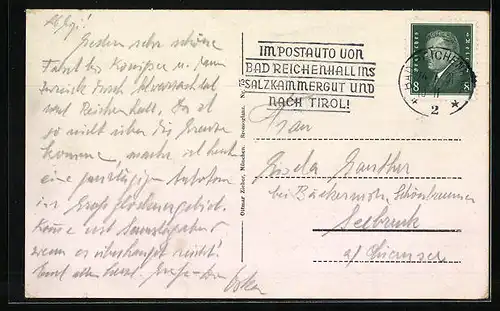 AK Bad Reichenhall, Kurhaus mit Strassenpartie