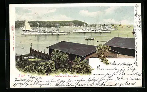 AK Kiel, Geschwader im Hafen