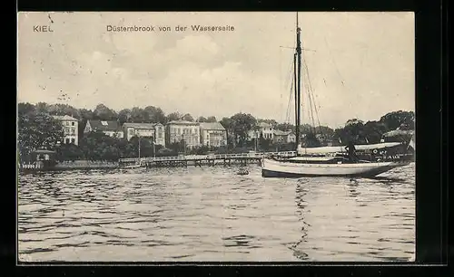 AK Kiel, Düsternbrook von der Wasserseite
