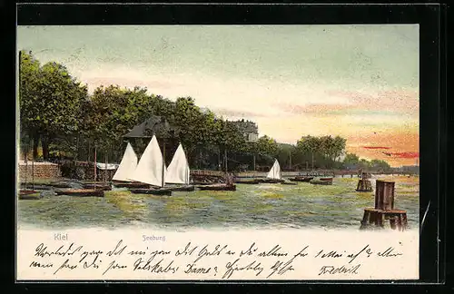 AK Kiel, Partie an der Seeburg