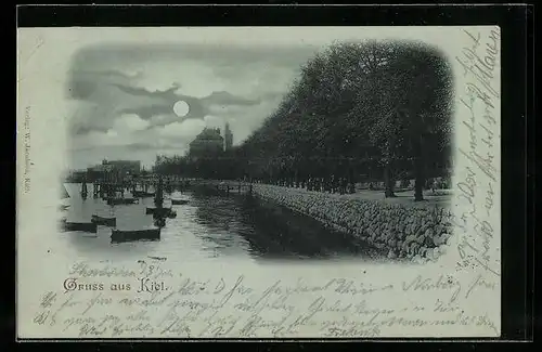 AK Kiel, Blick auf die Schleuse