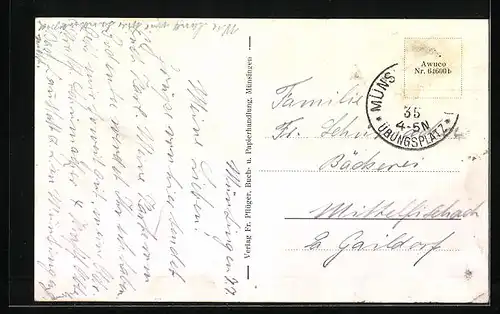 AK Münsingen, Truppenübungsplatz, Lager Gänsewag