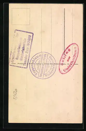 AK Niederlahnstein, Eingang zur Ruppertsklamm