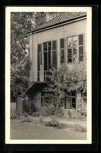 AK Bad Pyrmont, Quäkerhaus in der Bomberg-Allee
