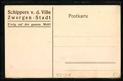 AK Schippers v. d. Ville Zwergen-Stadt, Liliputaner