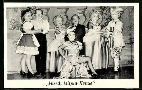 AK Hirsch Liliput Revue, Liliputaner