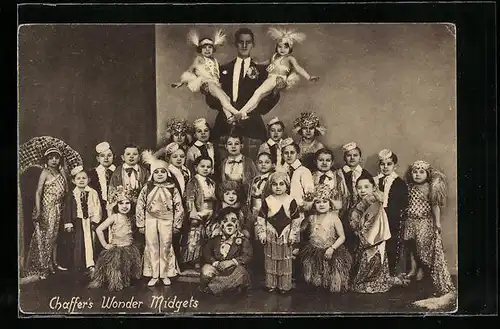 AK Chaffer`s Wonder Midgets, Liliputaner