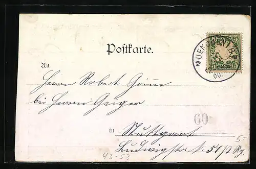 AK München, Schäfflertanz 1900, Reifschwinger