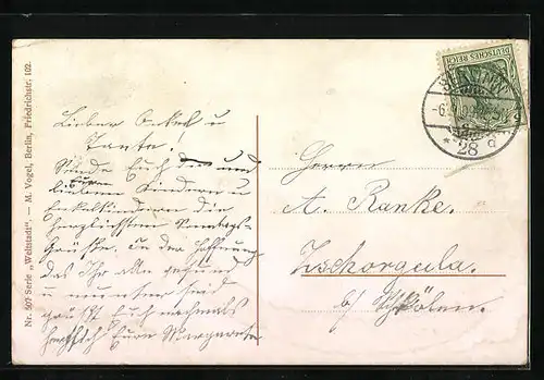 AK Berlin-Stralau, Tunnelbahn unter der Spree, Dampfer bei Nacht auf der Spree