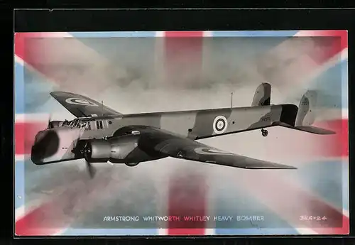 AK Flugzeug Armstrong Whitworth Whitley, Heavy Bomber