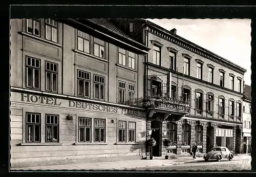 AK Northeim, Hotel Deutsches Haus von H. Ritter