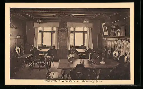 AK Jena, Restaurant Rabenvaters Weinstube, Innenansicht