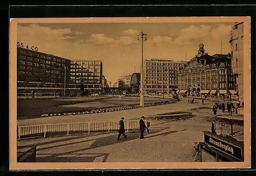 AK Berlin, Partie am Alexanderplatz