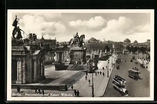 AK Berlin, Nationaldenkmal Kaiser Wilhelm I.