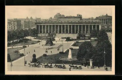 AK Berlin, Altes Museum und Lustgarten