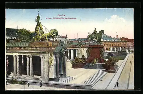 AK Berlin, Kaiser Wilhelm-Nationaldenkmal