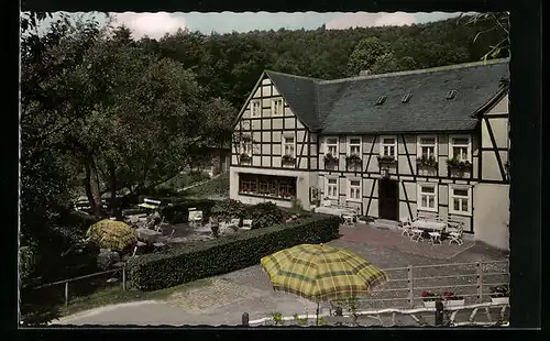 AK Saalhausen /Sauerland, Pension Kuhlmann Haus Hilmeke