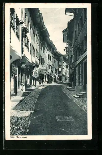 AK Wil, Blick in die Marktgasse