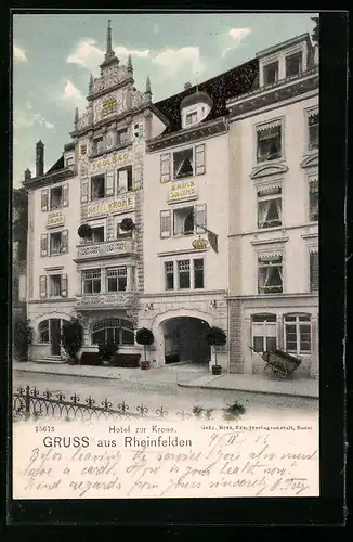 AK Rheinfelden, Hotel zur Krone