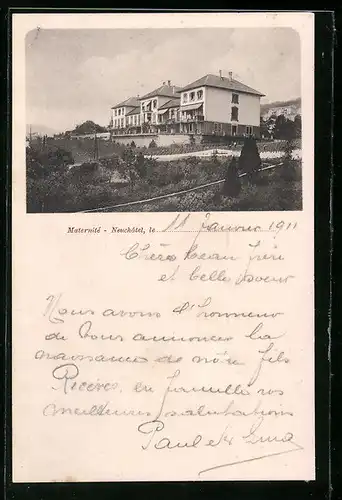 AK Neuchâtel, La Maternité