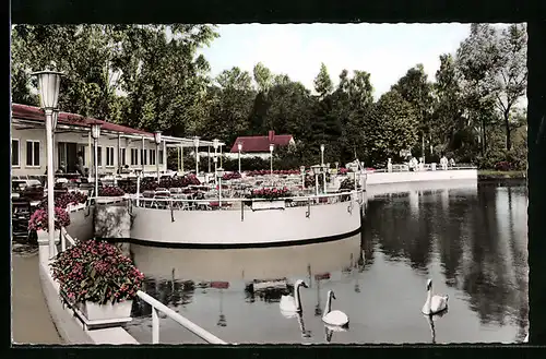 AK Gandersheim am Harz, Gasthaus See-Terrassen