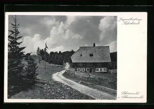 AK Schönwald i. Schwarzwald, Jugendherberge Küferhäusle