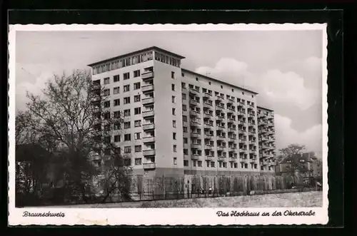 AK Braunschweig, Das Hochhaus an der Okerstrasse