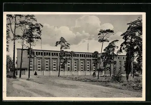 AK Berlin-Charlottenburg, Deutsche Turnschule, Graditzer Allee