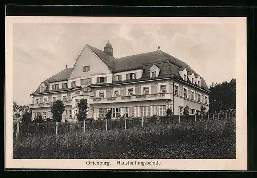 AK Ortenburg, Blick auf die Haushaltungsschule