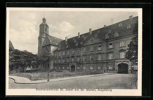 AK Augsburg, Studienseminar St. Josef bei St. Stefan, Eingang