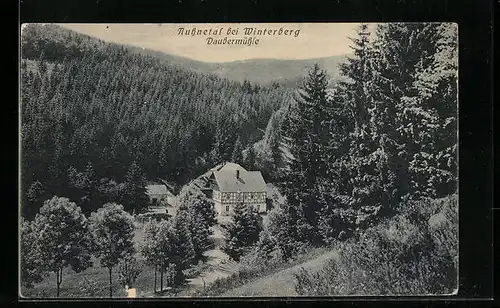 AK Winterberg / Nuhnetal, Gasthaus Daubermühle