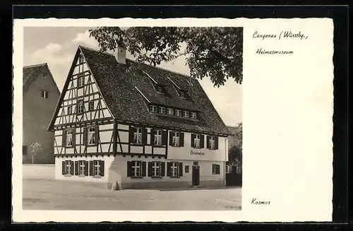 AK Langenau /Württbg., Blick auf das Heimatmuseum