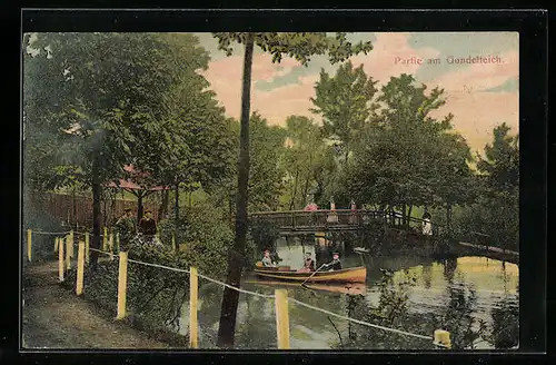 AK Mittelbach, Partie am Gondelteich