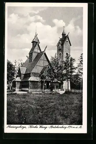AK Wang /Riesengeb., Kirche Wang-Brückenberg
