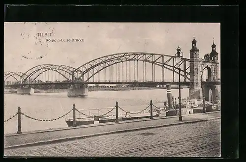 AK Tilsit, Königin-Luise-Brücke