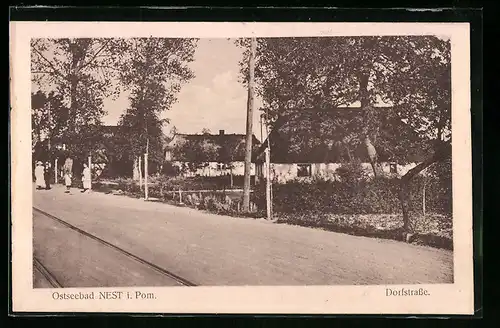 AK Nest, Strassenpartie Dorfstrasse